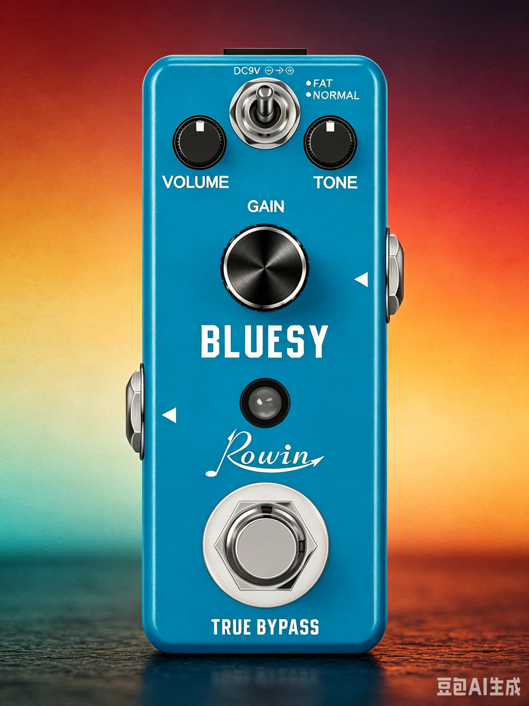 ROWIN LEF-321 Bluesy Blues Overdrive Guitar Effect Pedal Aluminum Alloy Shell True Bypass Guitar Parts & Accessories view 3