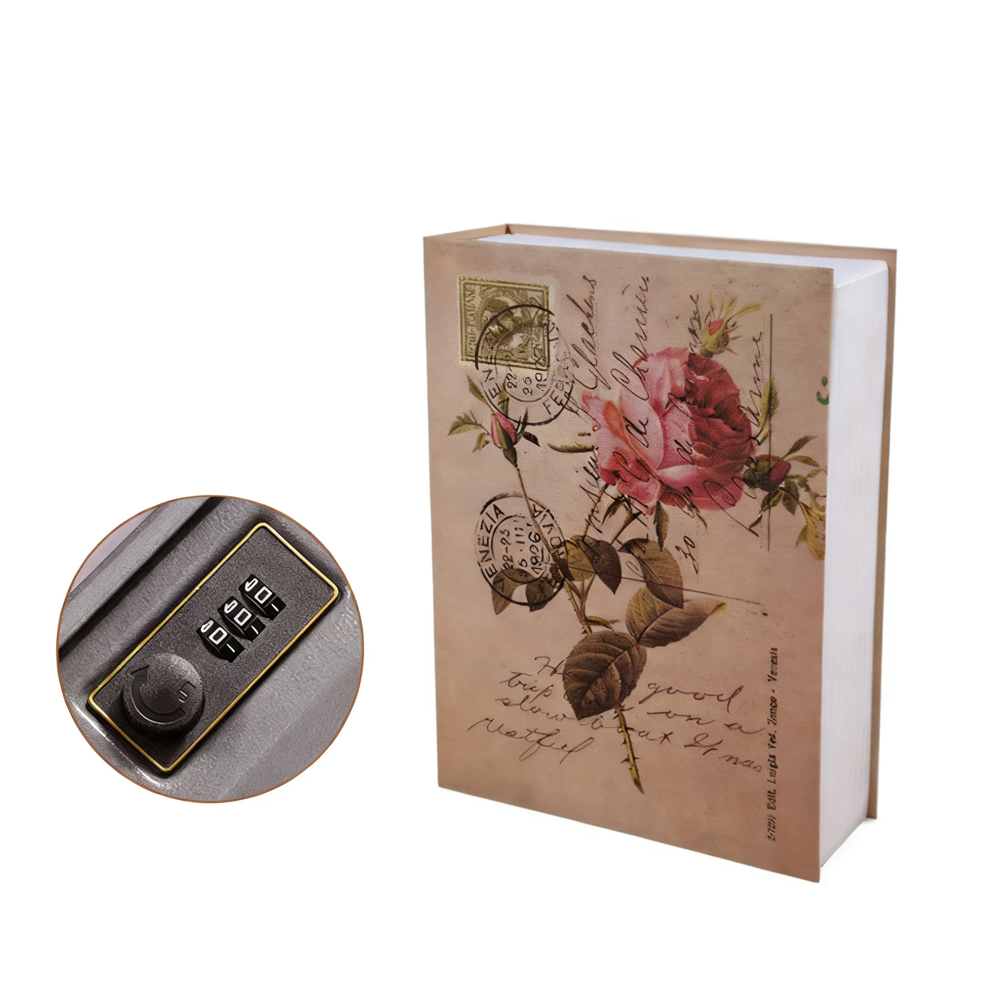 Secure Book Safe Mini Safe Combination Lock Box Storing Valuables At Home Or On Go Dictionary Has