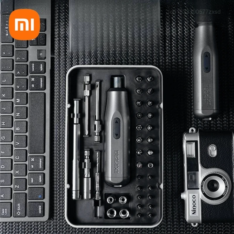 Xiaomi DELIXI электрическая отвертка бытовой набор перезаряжаемых отверток многофункциональные электрические отвертки инструменты для ремонта Xiaomi DELIXI электрическая отвертка бытовой набор перезаряжаемых отверток многофункциональные электрические отвертки инструменты для ремонта