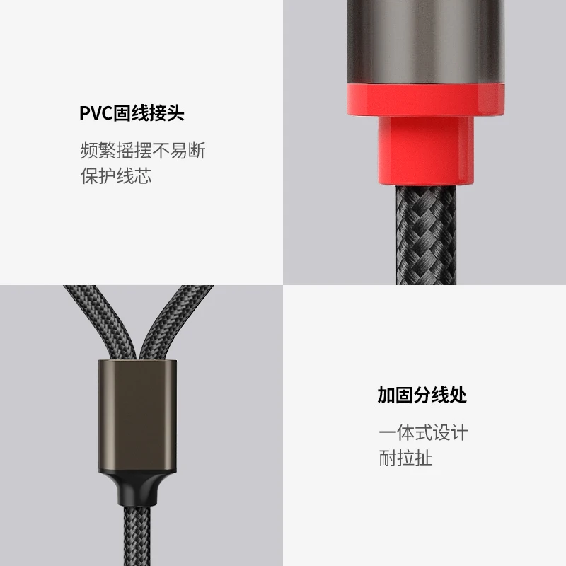 Hifi RCA ถึง 3.5 มม.สายสัญญาณแพลตฟอร์มคอมพิวเตอร์มือถือสําหรับเครื่องขยายเสียงเครื่องเล่น CD ลําโพงสาย RCA