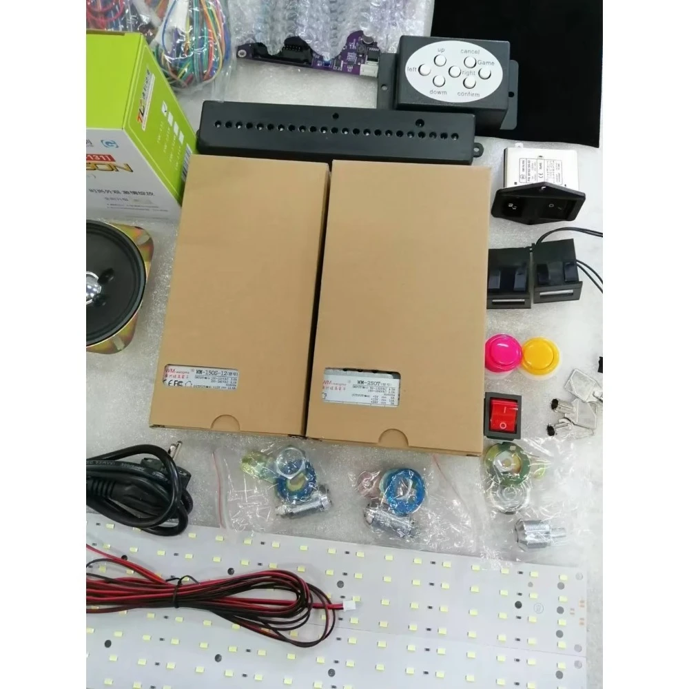 PHHot Sale Arcade DIY Gift Machine Kit Coin 60 Clips Prize Vending Machine Accessories Kit