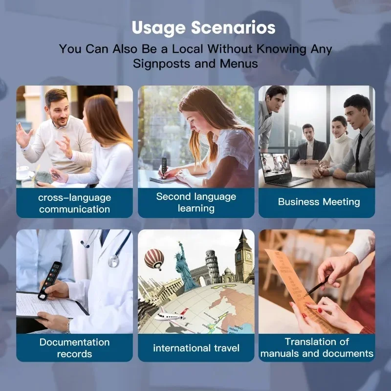 142 idiomas Vietnam hebreo tailandés polaco lectura escaneo pluma traducción de voz sin conexión diccionario punto traductor AI en línea