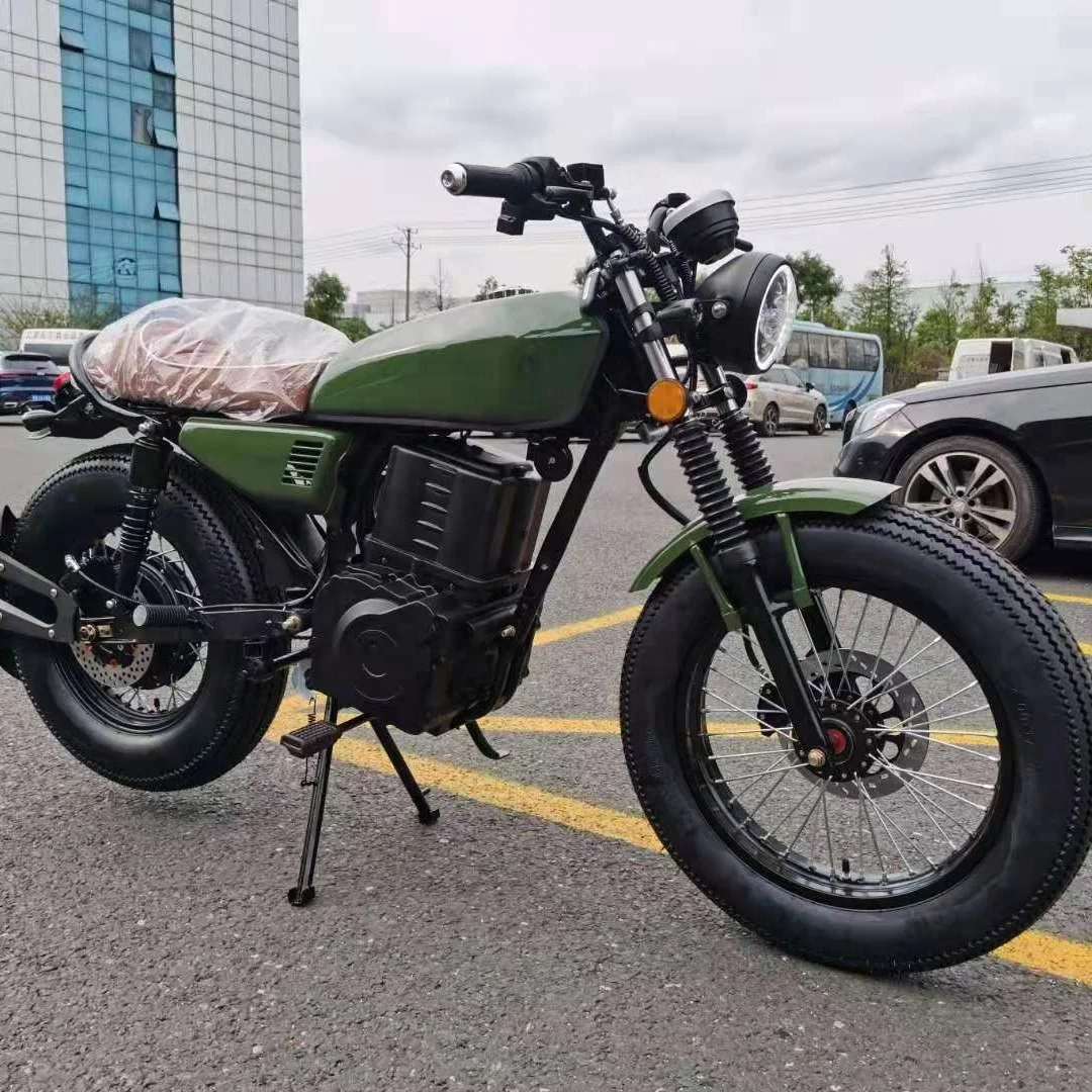 XDSS 3000w 80km/h Electric Scooter 72v Lithium CG Model Vintage Electric Motorcycle