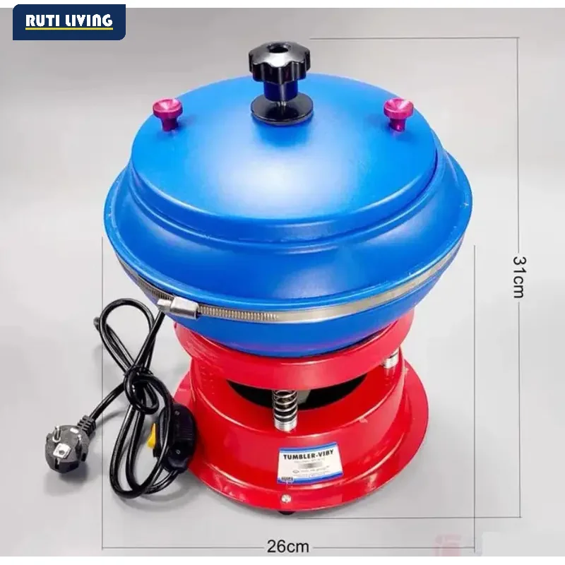 Advanced Vibrating Tumbler for Jewelry Polishing | Jade Agate Metal Polisher and Grinder Tool