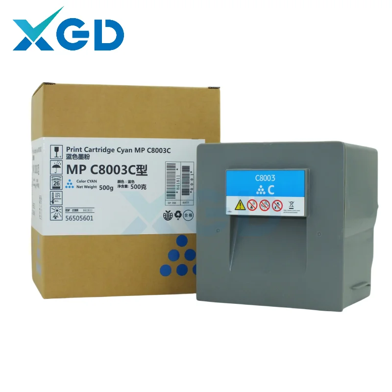 CMYK Toner Cartridge MPC 8003 For Ricoh MPC6503 MPC8003 MP C6503 C8003 Toner Powder Print Cartridge