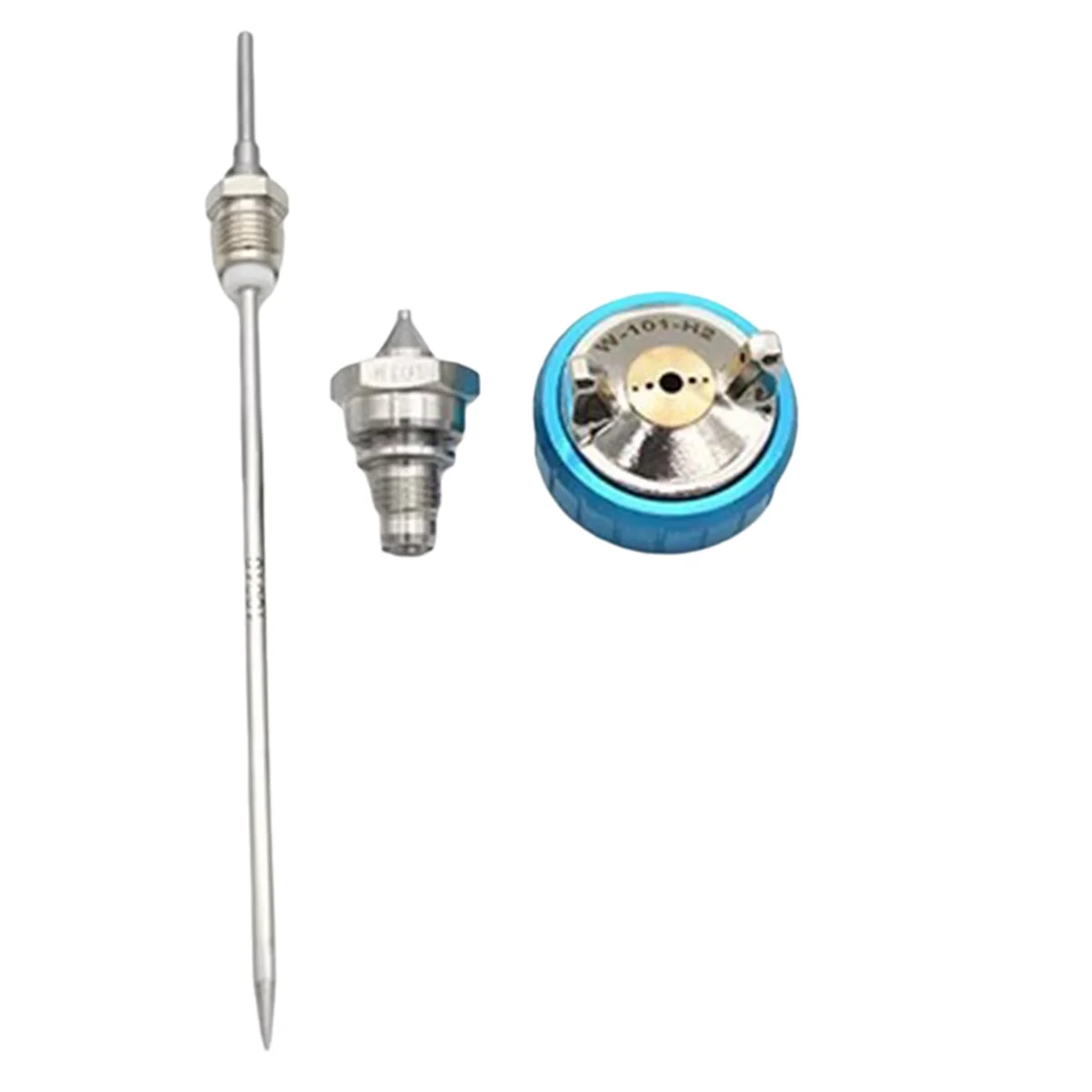 ABFI W-101 Комплект насадок для распылителя Игла и крышка насадки W101 HVLP Сопло для краски с гравитационной подачей Детали воздушного распылителя 1,5 мм