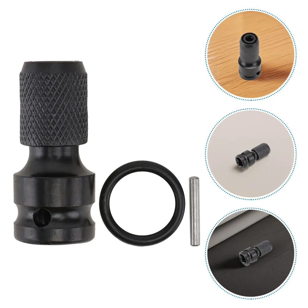 

1 set 1 Set 1/2 Inch Square Drive To 1/4 Inch Female Socket Adapter Converter Chuck Electric Wrench Ratchet Hand Tool