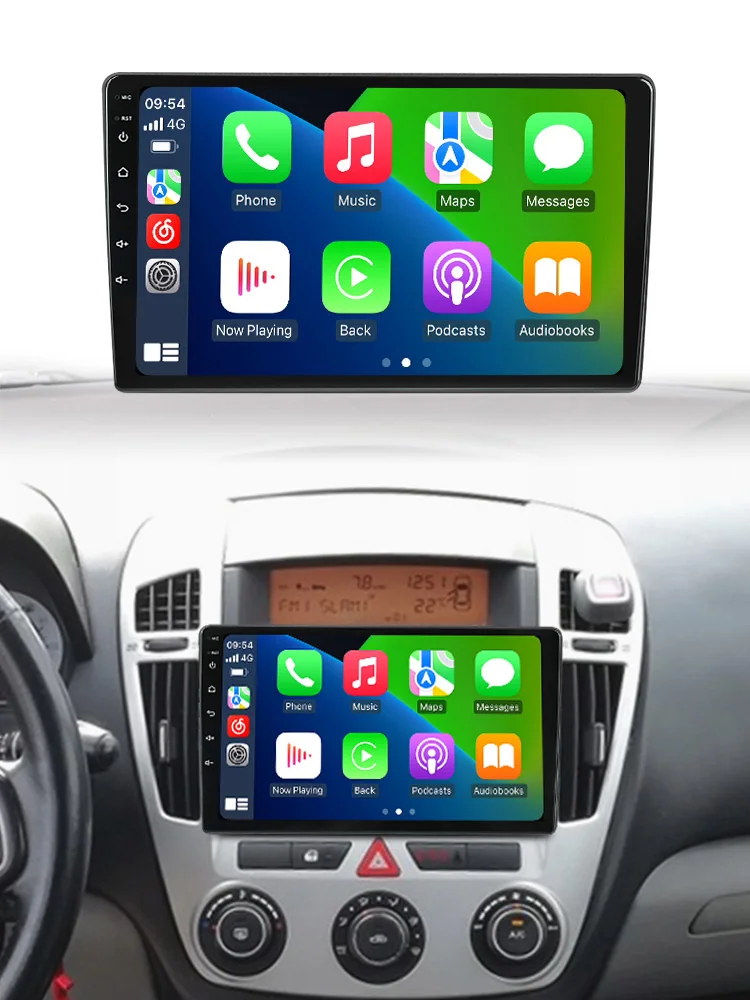 MEKEDE Android 14 IPS Scherm 2 Din Autoradio voor Kia Ceed ED 2006-2012 Draadloze Carplay Navigatie GPS Stereo Multimedia Speler - afbeelding 2