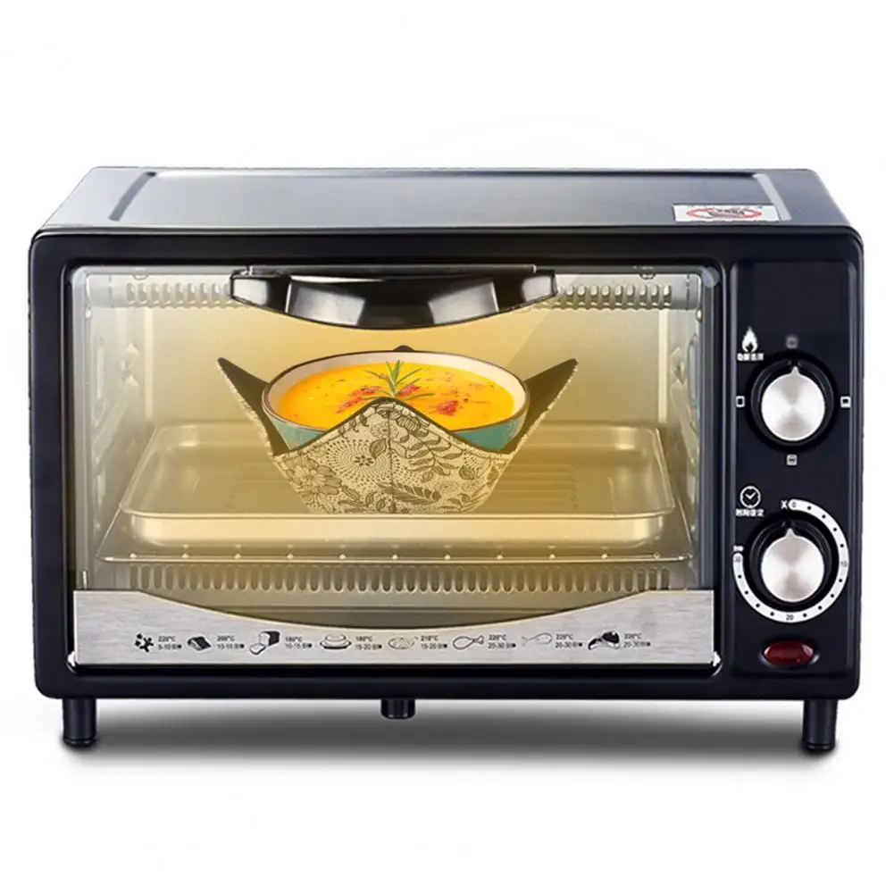 Microwave Comfort Dish Rack Microwave-safe Bowl Holders Cloth Heating Cover Cotton Microwavable Cozy Hot Plate for Kitchen
