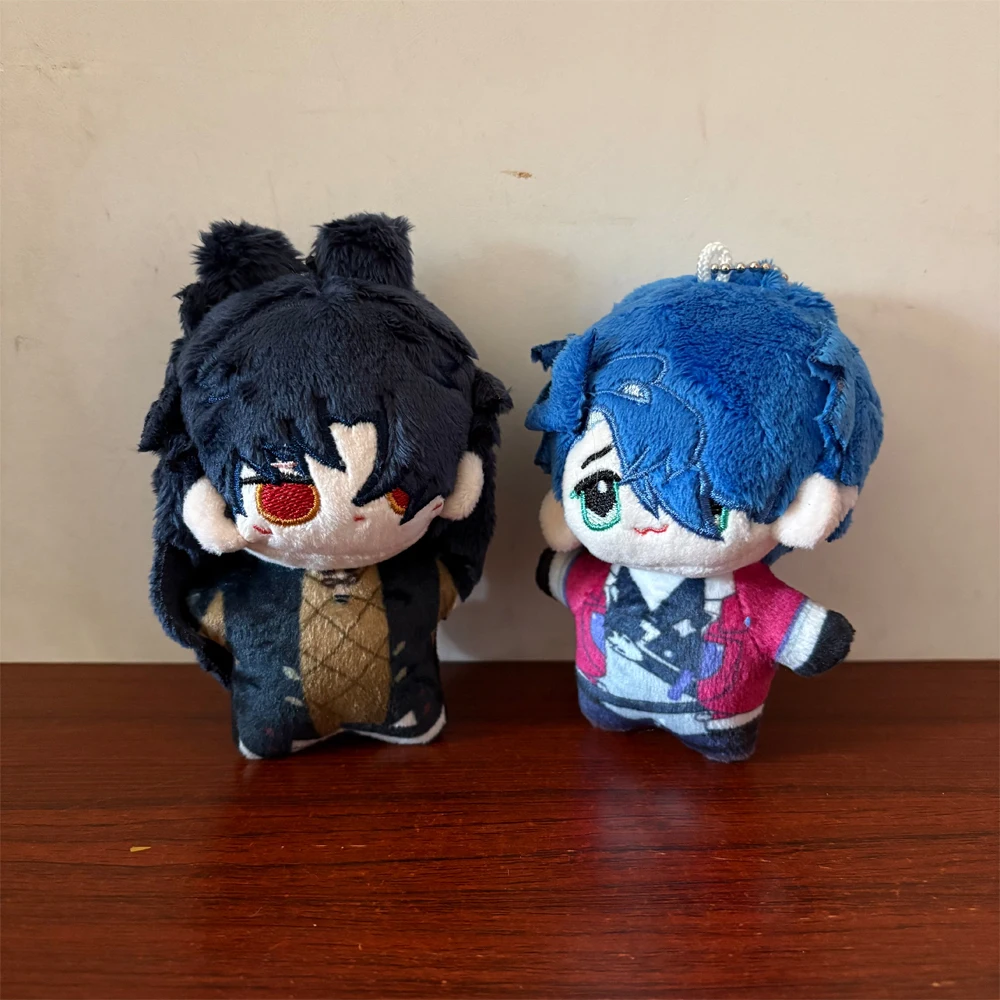Cool 10cm Anime Character Sampo Koski and Blade Plush Toys Bag Keychain Game Honkai: Star Rail Backpacks Pendant Plushie Doll
