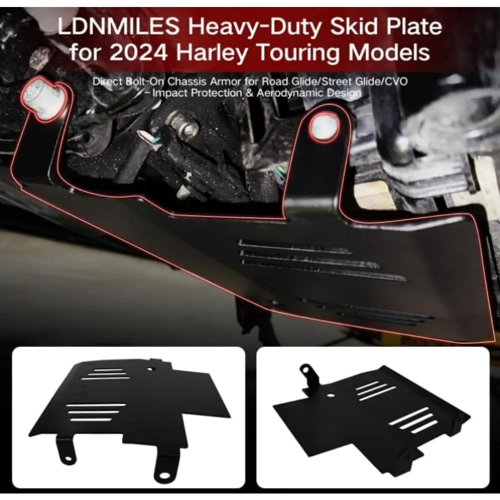 Engine Chassis Protective Cover For Harley CVO Road Glide FLTRXSE、FLTRX、FLTRXSTSE、Street Glide FLHX、CVO Street Glide FLHXSE 2024