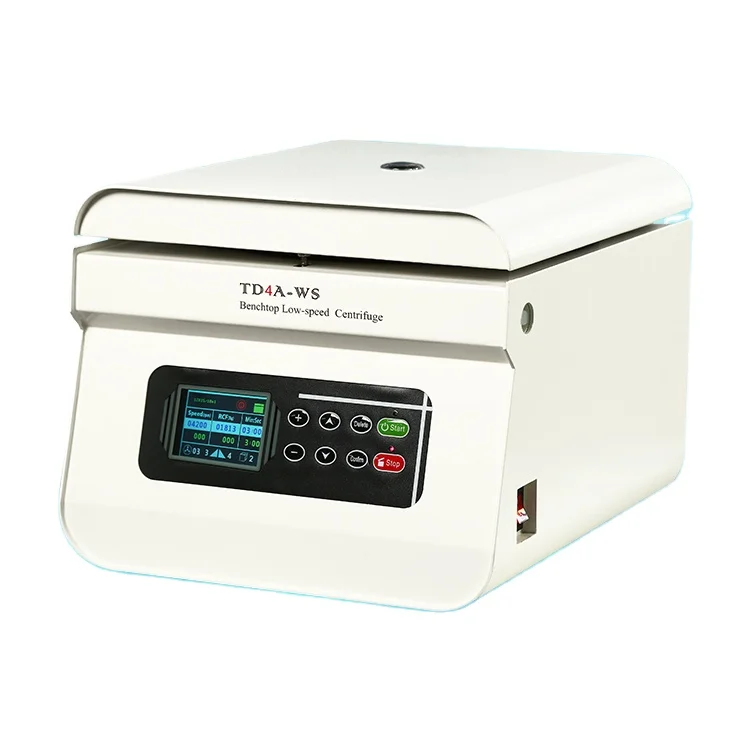 Timer Range 0~99min Laboratory Medical Plasma  Centrifuge Machine TD4Z-WS with Swing Out Rotor