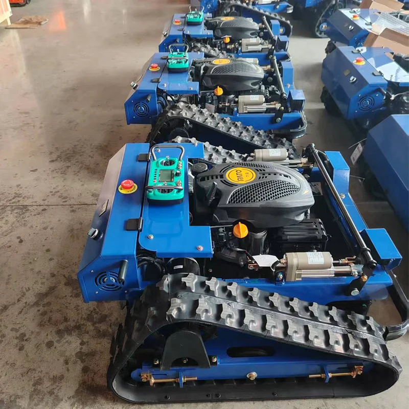 

Customized remote-controlled intelligent lawn mower with automatic adjustment for lawn mowing and cutting