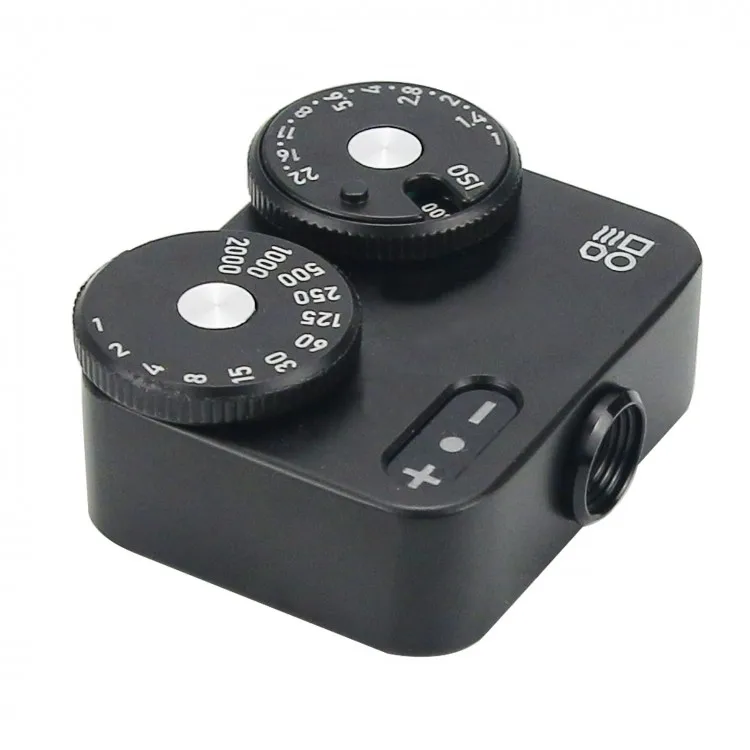 2025 para cámara réflex de doble lente 120/135 telémetro Leica (negro) DOOMO medidor D medidor de luz de zapata