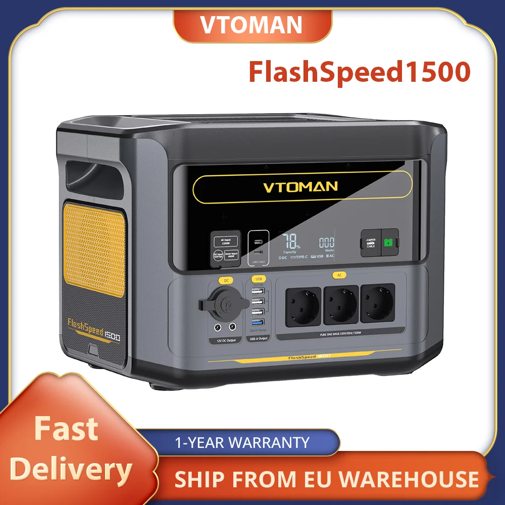 VTOMAN FlashSpeed 1500: A Estação de Energia Portátil que Transformou Minha Experiência ao Ar Livre