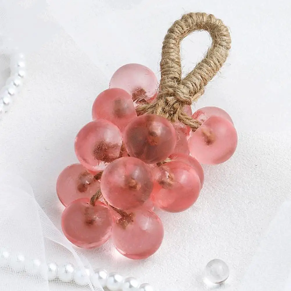 Facial Cleansing Grape Soap Grape Knot Soap 16 Handmade Grape Shaped Soap Fruit Grape Aroma Oil Soap Foam Cleaner Scented Soap