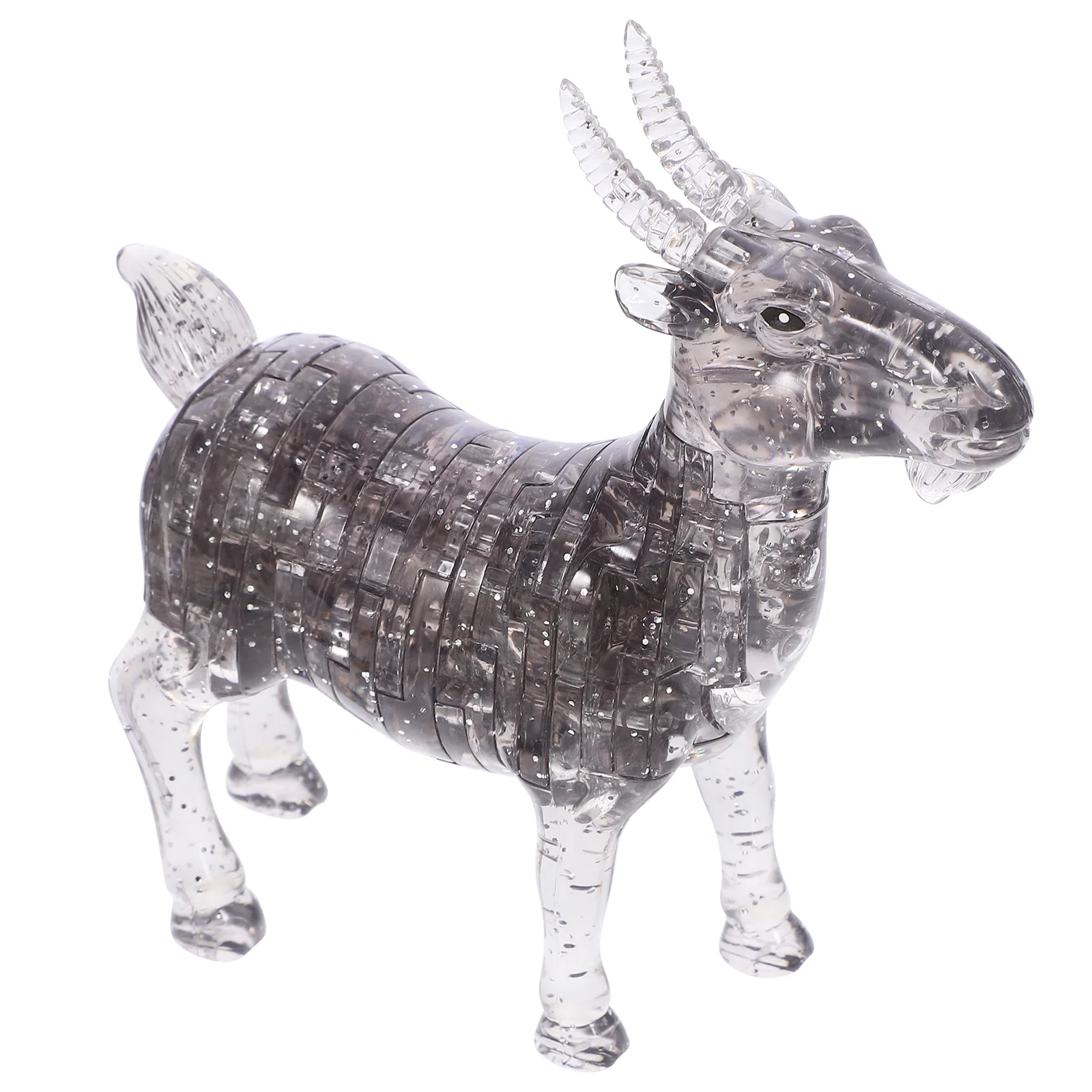 Fun -dimensional Crystal Puzzle Childrens Toys Goat Decoration Desktop Ornament