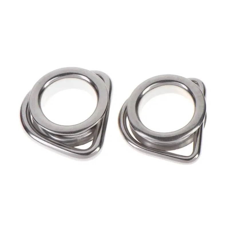 Edelstahl M6/8 Sonnensegel-Eck-D-Ring-Drahtseilhülse Marine-Hardware für Boot/Yacht-Kabel – Detail 4