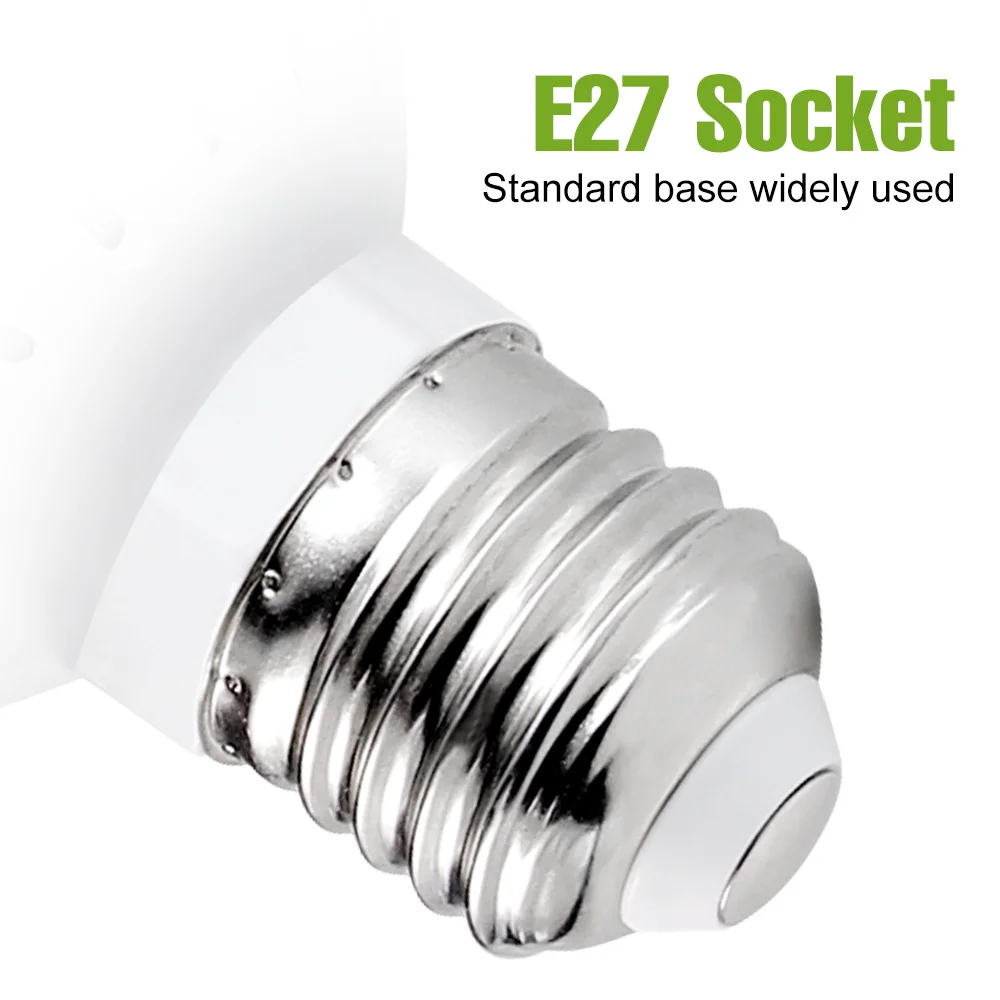 

6 Pack LED E27/E26 Plant Grow Light Bulb Full Spectrum Cultivation Lamp AC85-265V Indoor Potted Flowers Growth Box Fill Lighting