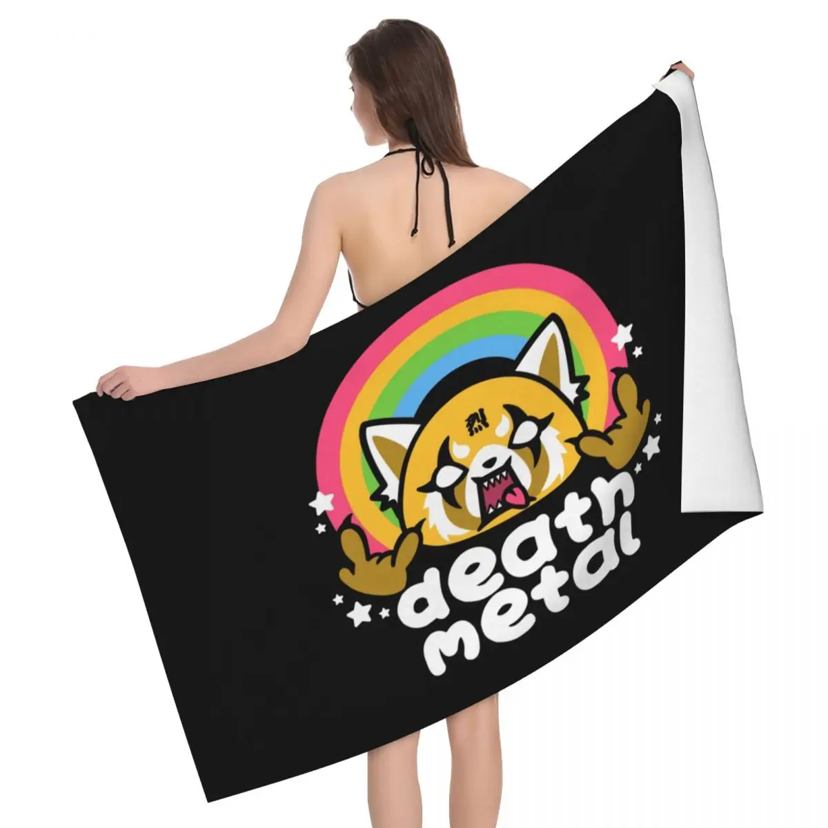 

Customized Quick Drying Microfiber Bath Beach Towel Super Soft Japanese Anime Manga Pool Shower Towels