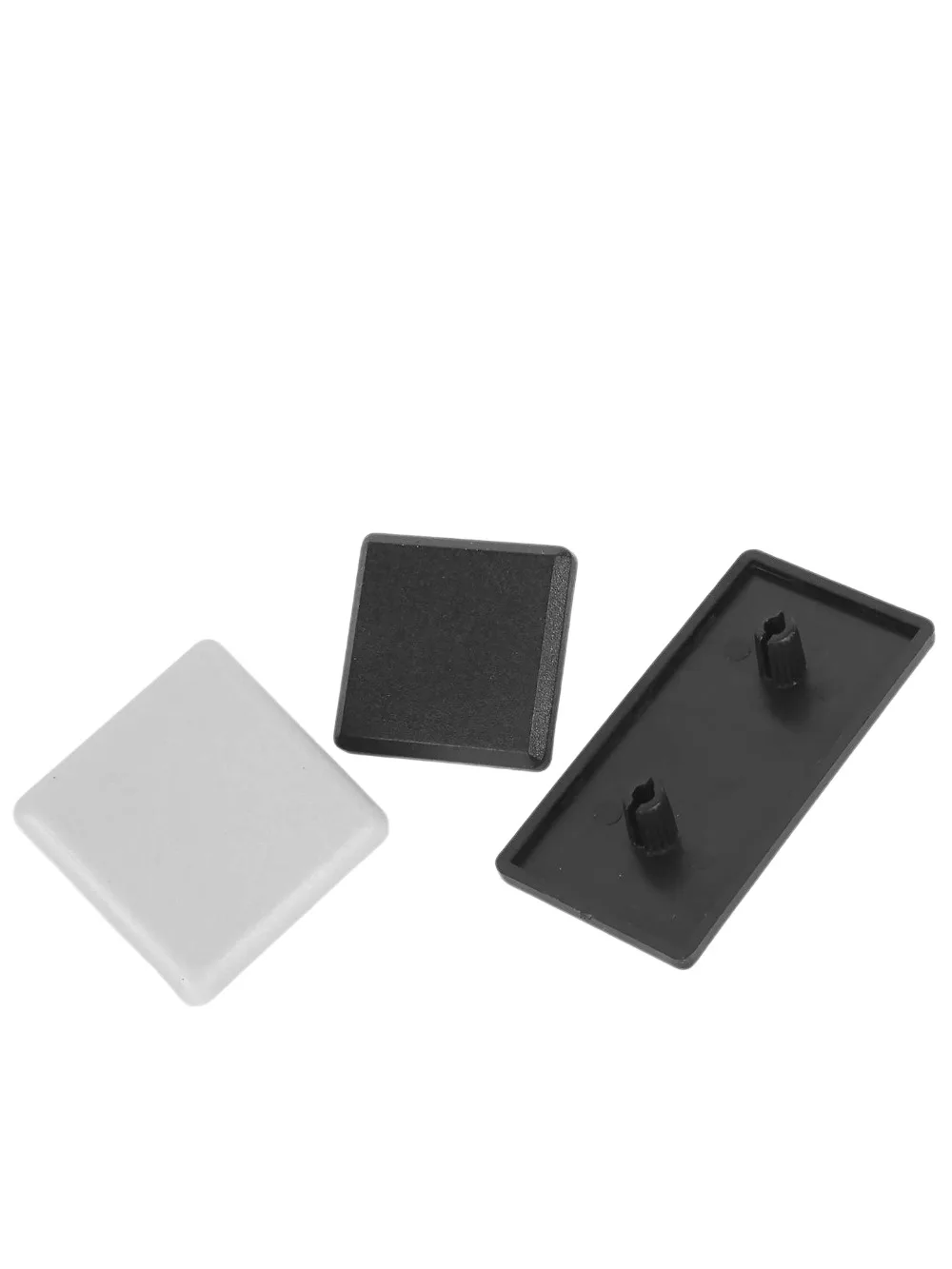 Durable Plastic End Plug Cover Black Grey, EU GB Fit 2020 3030 4040 4545 6060 Aluminum Profile Protective End Cap Hardware Part