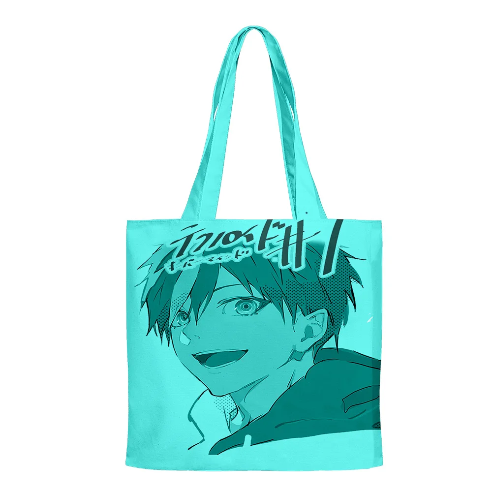 Technoroid Overmind Anime 2023 New Manga Bag Shopping Bags Reusable Shoulder Shopper Bags Casual Handbag