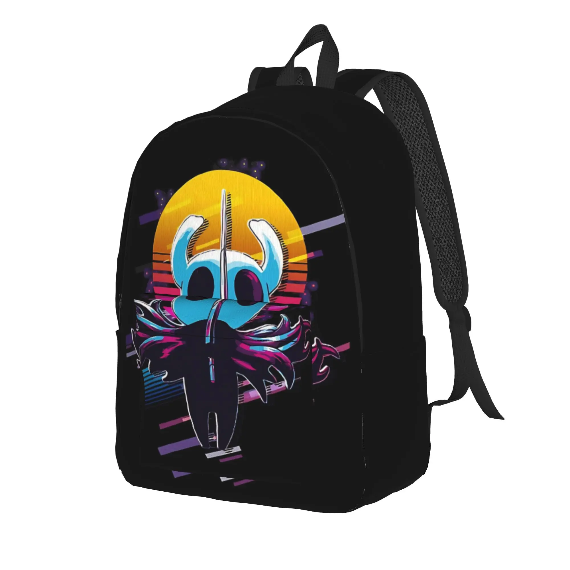 Back to school season Good Quality Shadow Insect Warrior Handbag Hollow Knight Unisex Bookbag Backpack