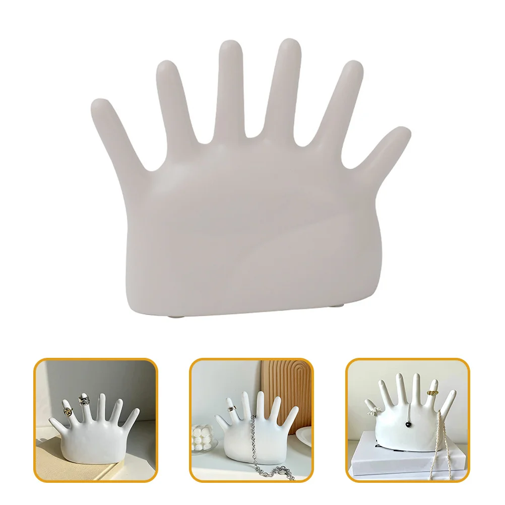 Hand Ring Holder Vivid Creative Jewelry Display Stand for Home Shop Use Durable Unique Gift Hand Ring Holder