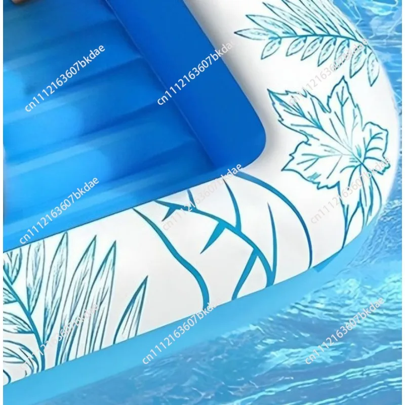 Double Inflatable Float Mattress Beach Lounger Chair Swim Ring Tube Water Leisure Bed Swim Air Mattresses Swim Pool Sleeping Bed