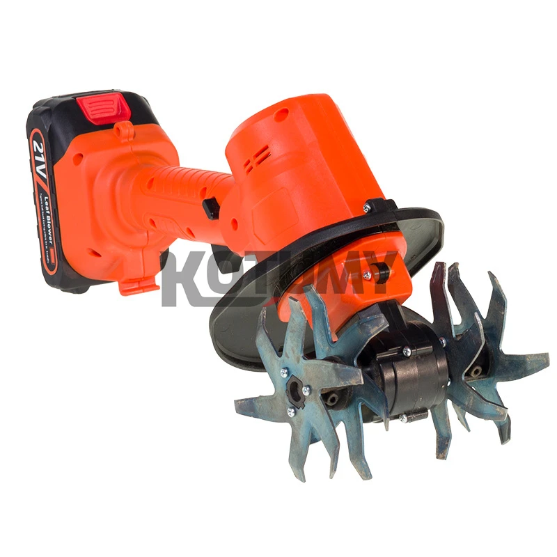 Cordless Electric Tiller Cultivator Electric Hoe Garden Weeding Farming Tools Handheld Cultivator Agricultural Tools