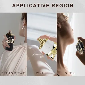 100ml spray corporal original perfume conjunto de presente para namoro yara Moi tous asad senhoras fragrância de longa duração feromônios colônia 12 principais vendas bons perfumes - №5