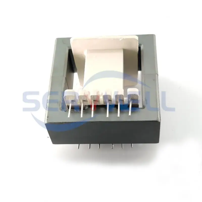 EE65B EE Type (6+6)12Pin (8+8)16Pin High Frequency Transformer Ferrite Magnetic Core PC40 Horizontal Vertical Coil Former Bobbin