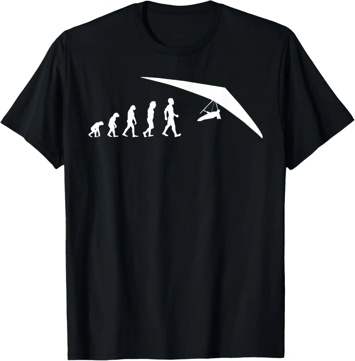 Evolution Hang Gliding Delta Glider Air Sports Sailplaning T-Shirt