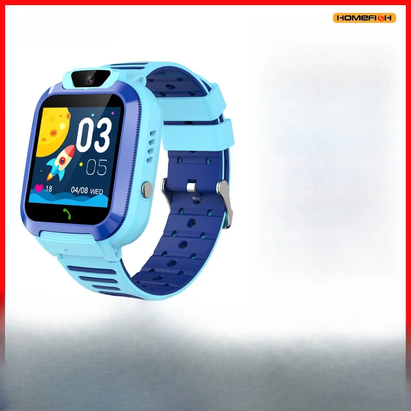 

Умные часы HOMEFISH H11 для детей: водонепроницаемые, с GPS-позиционированием, функцией микро-общения, фотосъемкой, фонариком, многоязычные