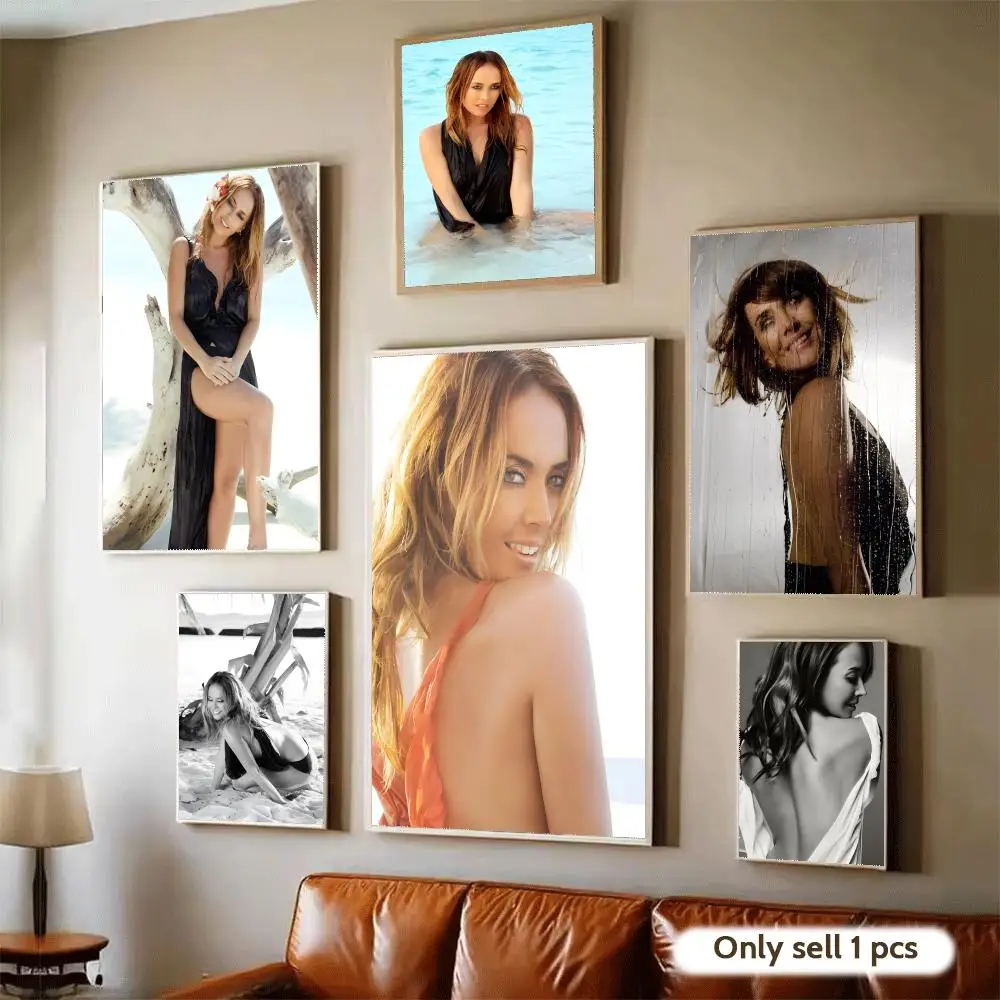 Singer Z-Zhanna F-Friske Poster Modern Self-Adhesive Art Wall Decals for Bedroom & Living Room Home Decor, Great Gift Idea