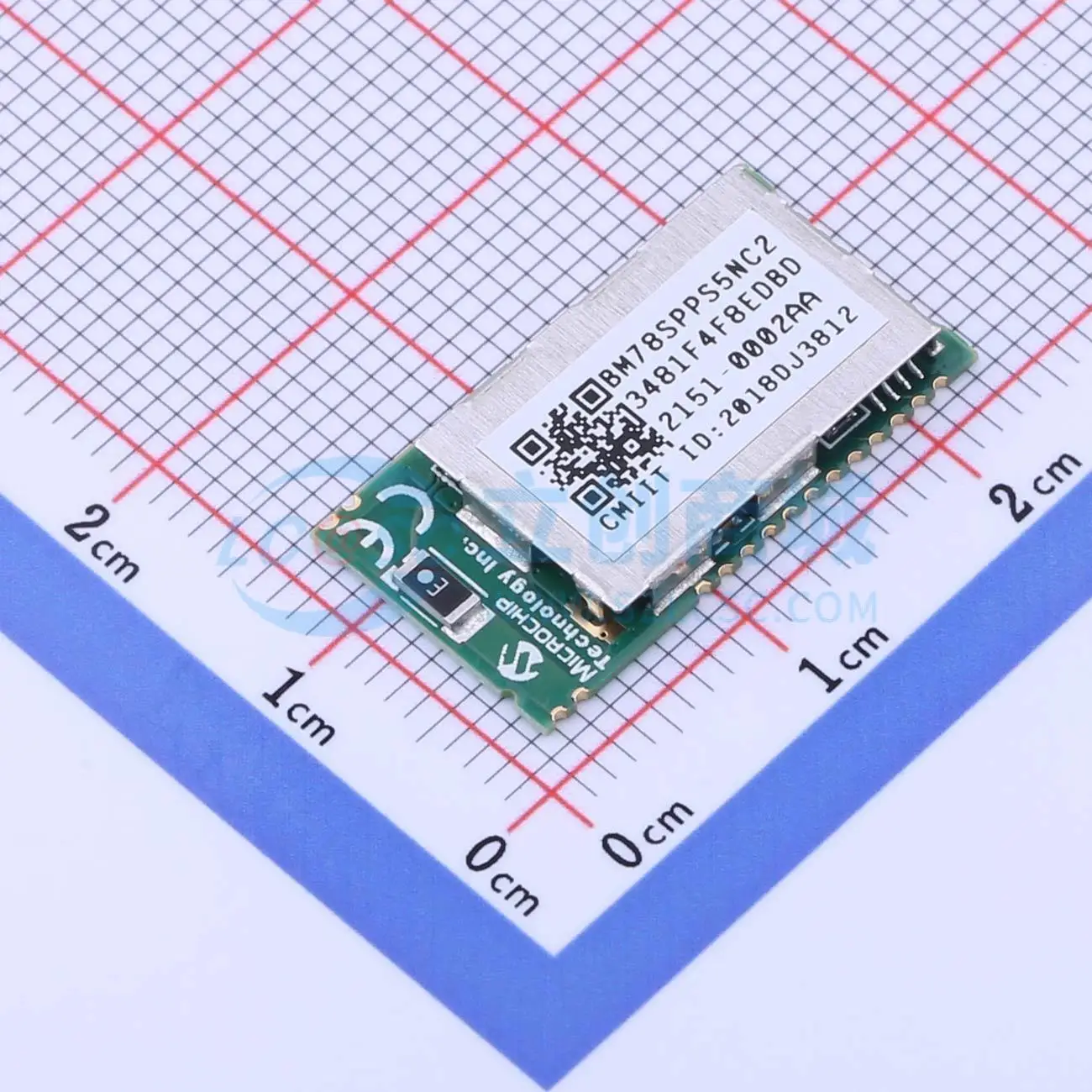 2-個-bm78spps5nc2-0002aa-smd-i2c-uart-15dbm-bluetooth-ワイヤレス-iot-モジュール
