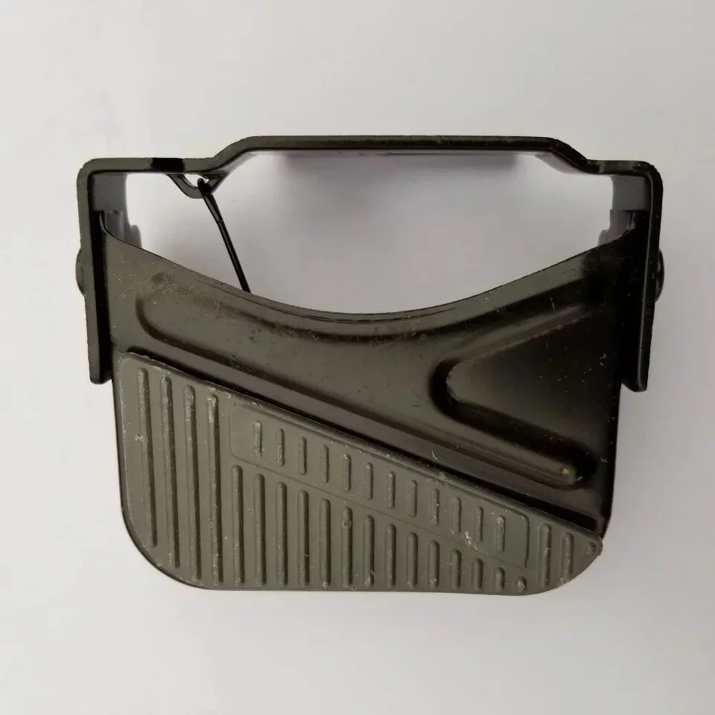 

2 set Carbon Steel Bike Pedals 2-Second Folding Wear-Resistant Footpeg For Mountain Bicycle Repair Widened Spring Cylinder Peg