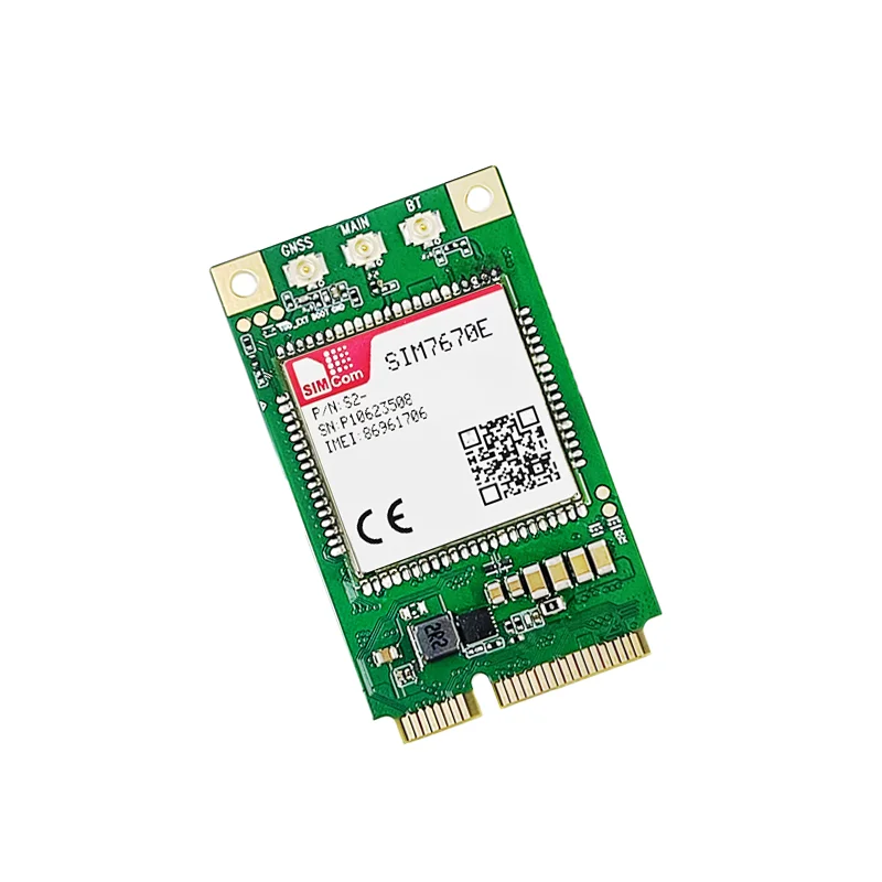 Módulo SIMCOM CAT1 LTE SIM7670E-LNGV-PCIE