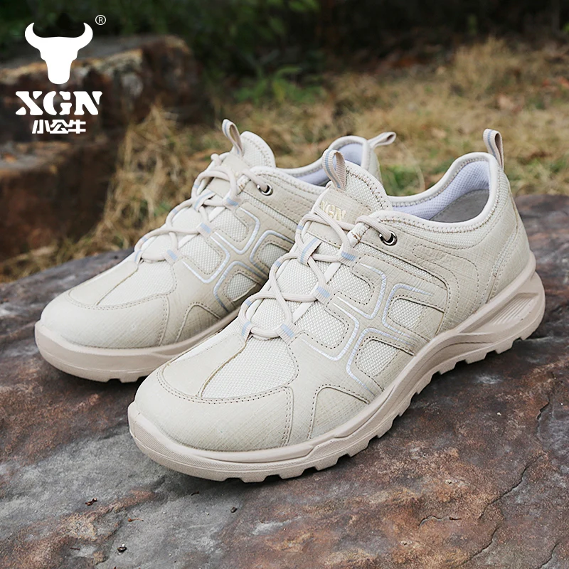 XGN Botas tácticas transpirables malla desierto senderismo viaje