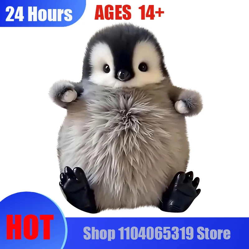 

23CM Stuffed Animal Penguin Plush Toy Soft Plushie Polar Animal Stuffed Penguin Kawaii Interesting Penguin Doll Birthday Gifts