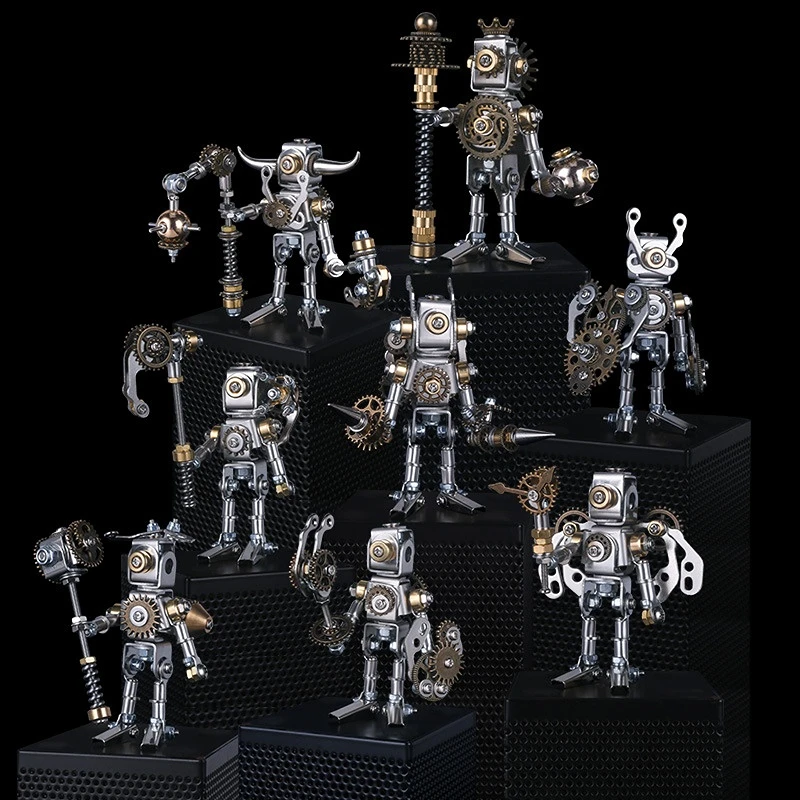 

Mechanical Saints 3D Metal Puzzle Blind Box Steampunk Assembled Models DIY Trendy Handicraft Gifts Jigsaw Puzzle Toys for Kids