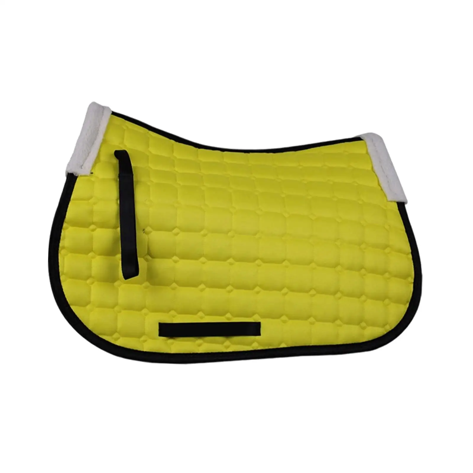 Non Slip English Saddle Pad for Horses Sweat Absorbing Shock Absorber Riding Equipment Accessory