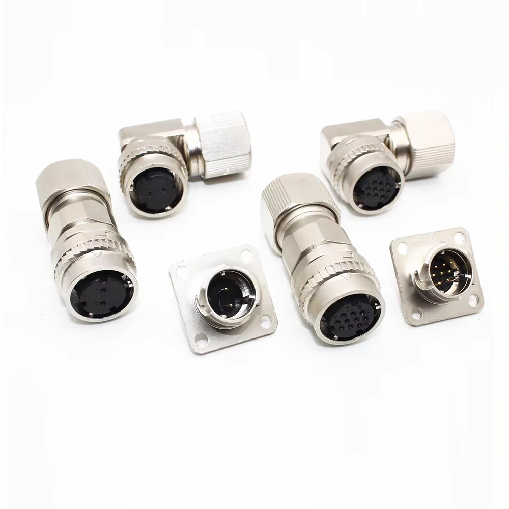 CM10-R10P CM10-R2P brake base encoder plug connector, suitable for Yaskawa Mitsubishi servo motor aviation plug