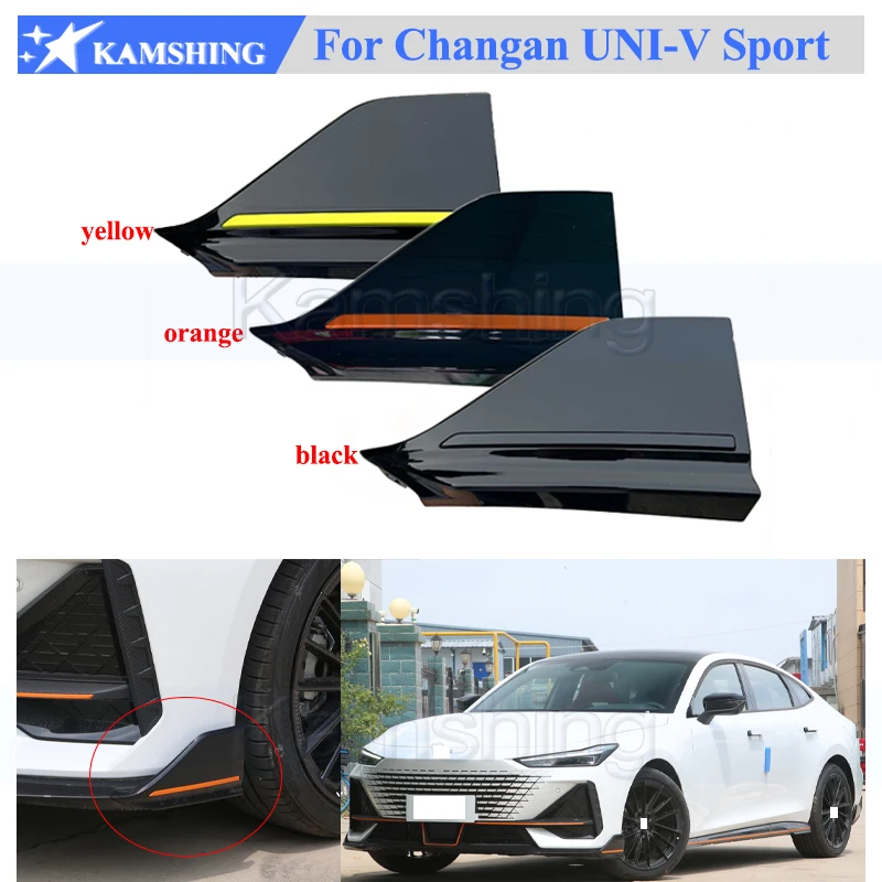 

Kamshing Car Front Bumper Corner Kit For Changan UNIV UNI-V Sport Front Mudguard Fender Front Bumper Decorative Trim