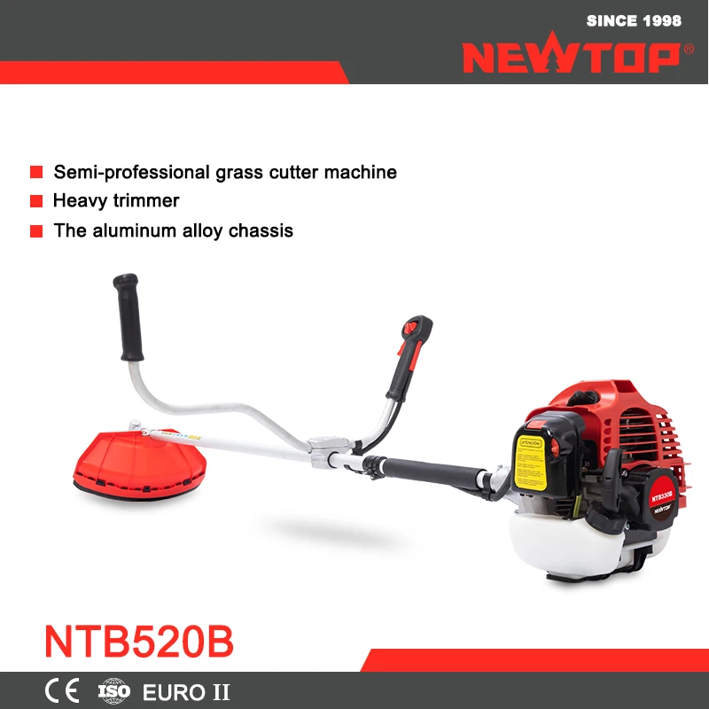 Hot Sales Professional 2 Stroke Grass Cutting Machine 51.7CC Grass Trimmer Brush Cutter