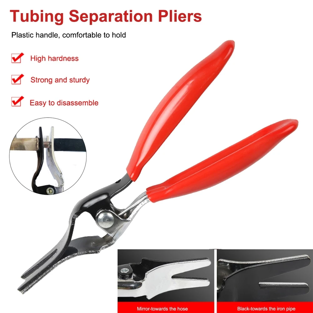 

Automobile Tubing Oil Pipe Separation Clamp Joint Tightening Pliers Fuel Filters Hose Tube Buckle Removal Tools Car Pipe Tool