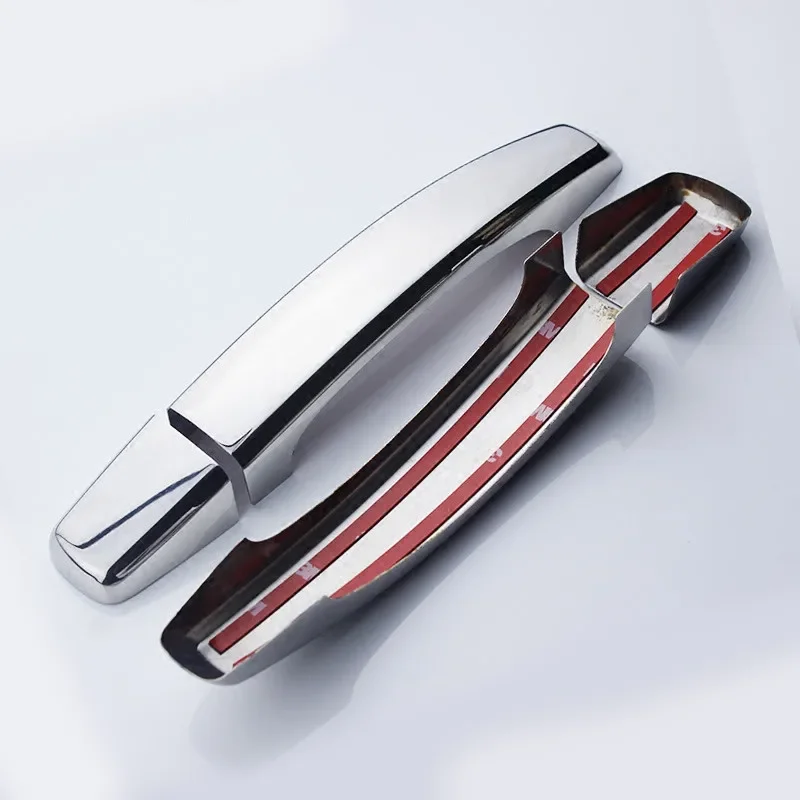 Car Styling 8Pcs ABS Chrome Door handle Protective covering Cover Trim for 2006-2018 Chevrolet Captiva