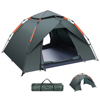 Hot Selling Outdoor Camping Fully Automatic Tent Double Layer 3-4 Person Tent