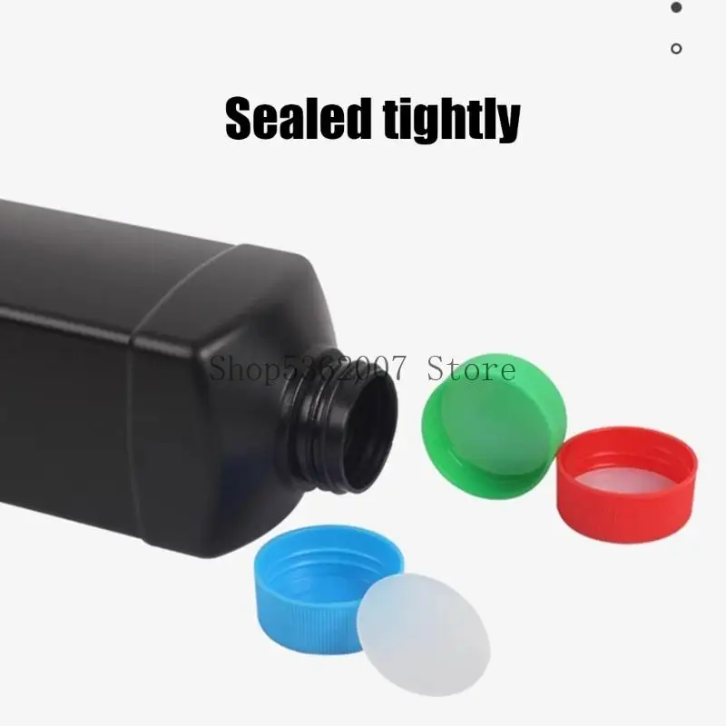 

Chemically Resistant 1L Black Storage Bottle Light Blocking Photography Darkroom Negatives Film Developer Storage Bottle 40JB