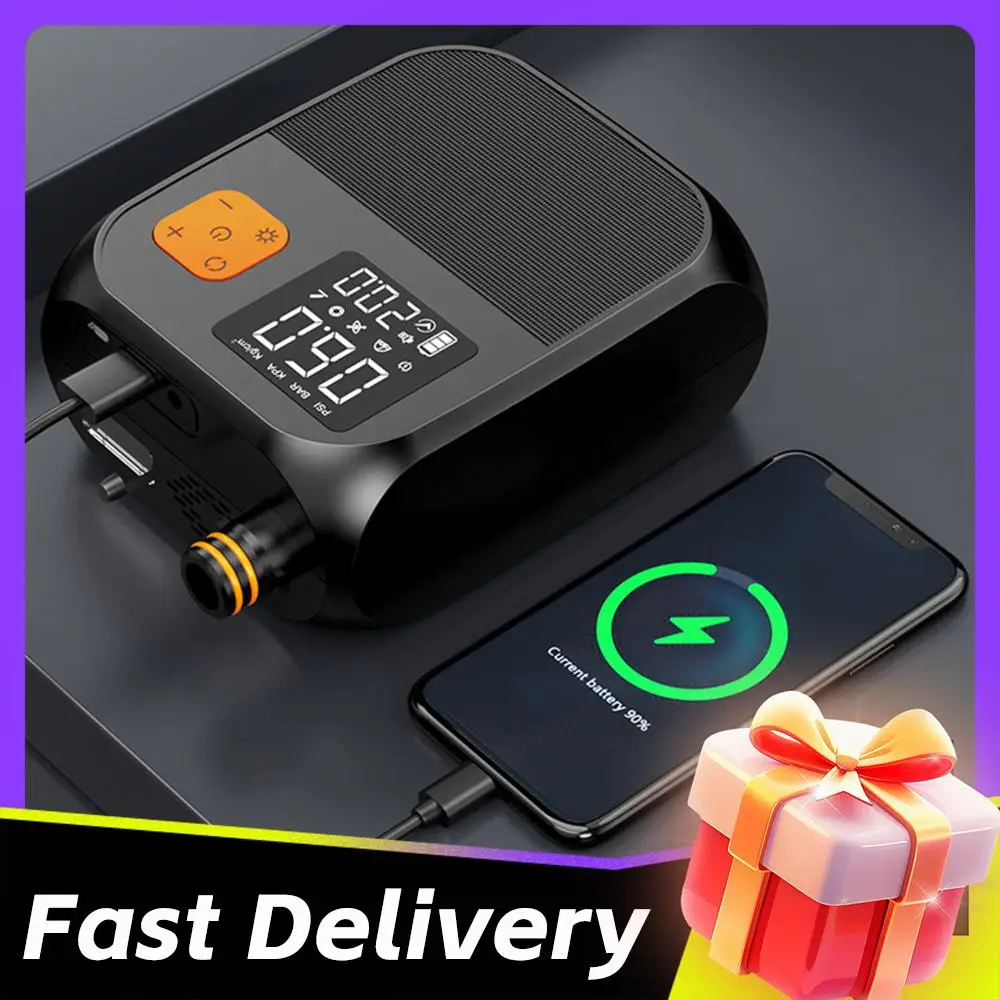 

SUP Air Pump Rechargeable SUP Pump 25PSI Portable Electric Pump for Inflatable Stand Up Paddle Board Kayaks Boats